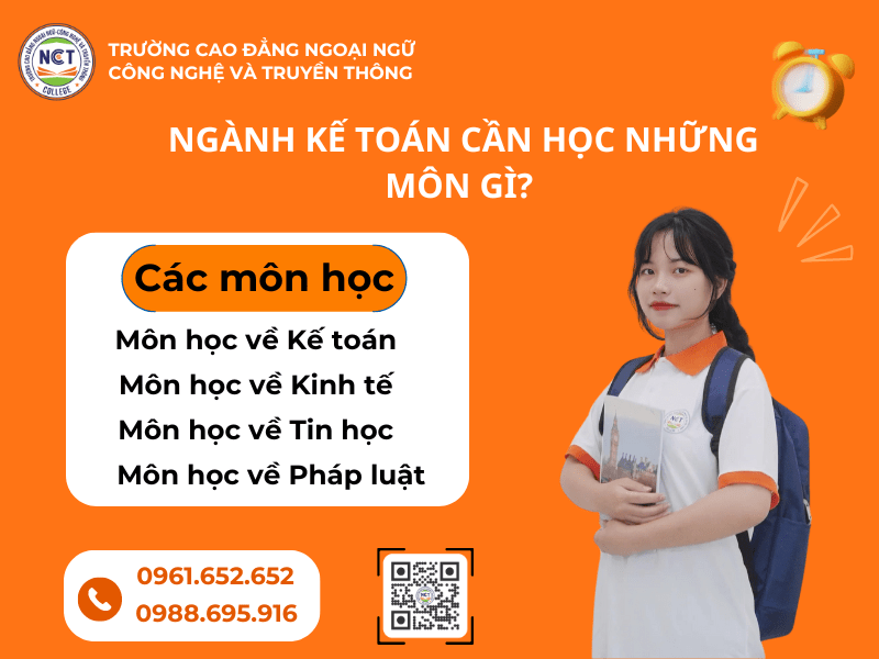 Ngành kế toán cần học những môn học gì?