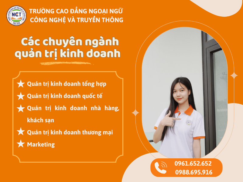 Quản trị kinh doanh cần học những chuyên ngành gì?