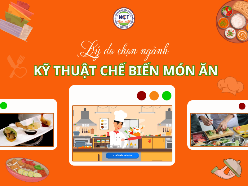 ngành kỹ thuật chế biến món ăn