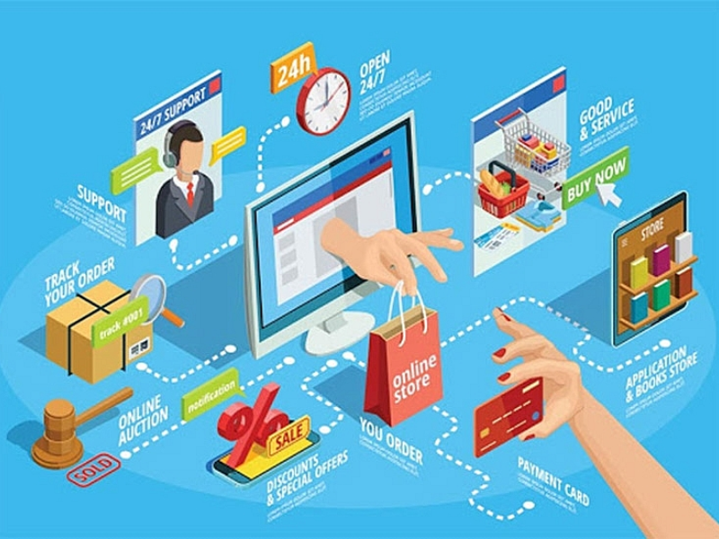 Nhu cầu mua sắm trên các sàn thương mại điện tử tăng cao