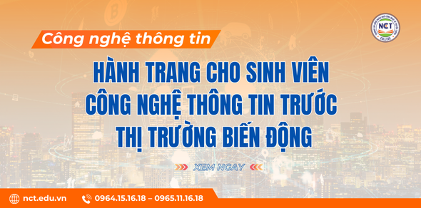 Hành trang cho sinh viên Công nghệ thông tin trước thị trường biến động