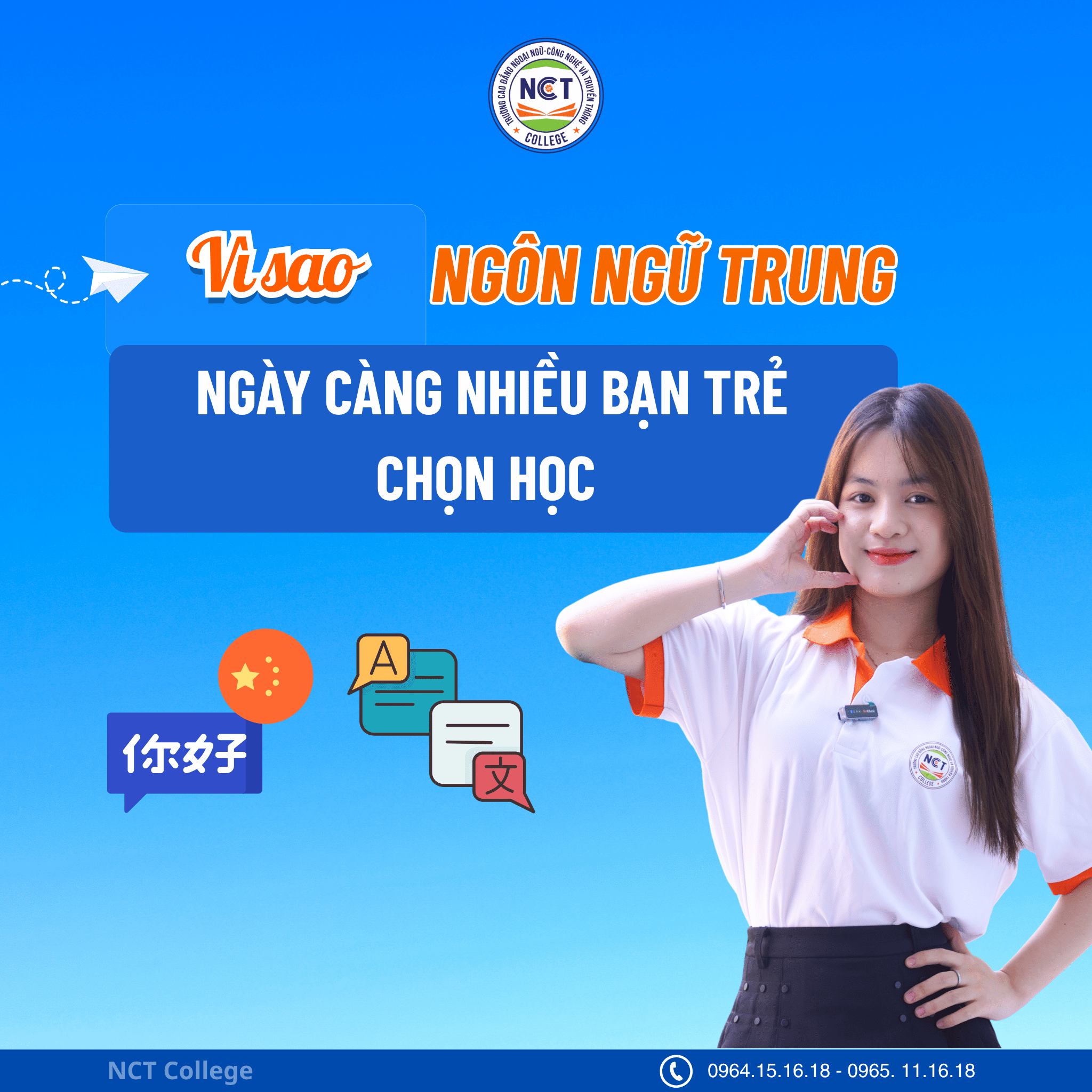 Lý giải vì sao cangf nhiều thế hệ trẻ lựa chọn theo đuổi ngành ngôn ngữ trung